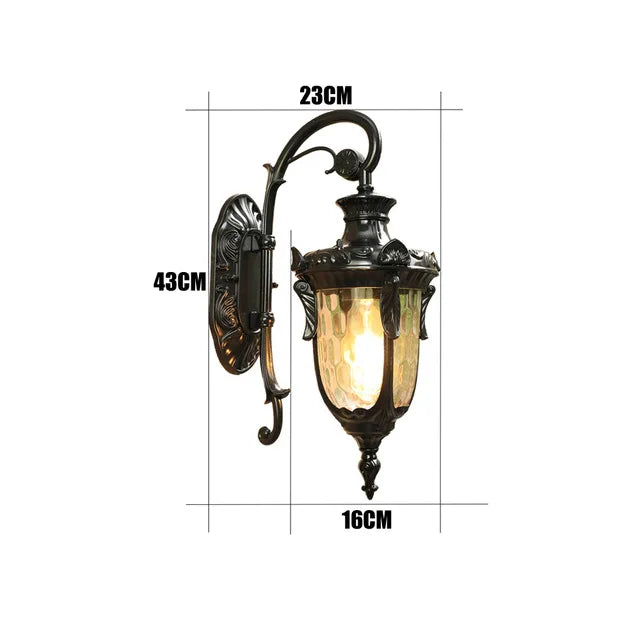 American Style Retro Exterior Garden Lights