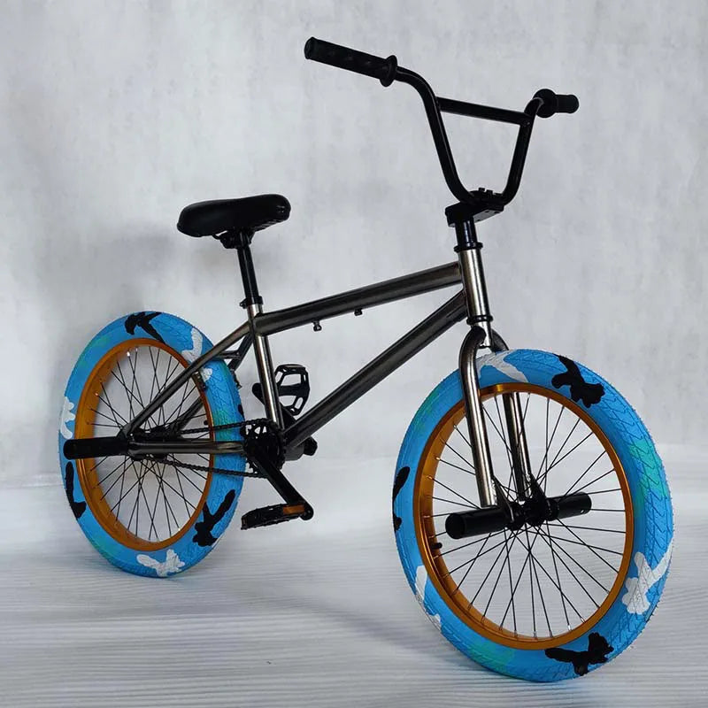 20 Inch BMX Freestyle Stunt Bike – Street Performance Bicycle for Tricks, Skate Parks & Action Riding
