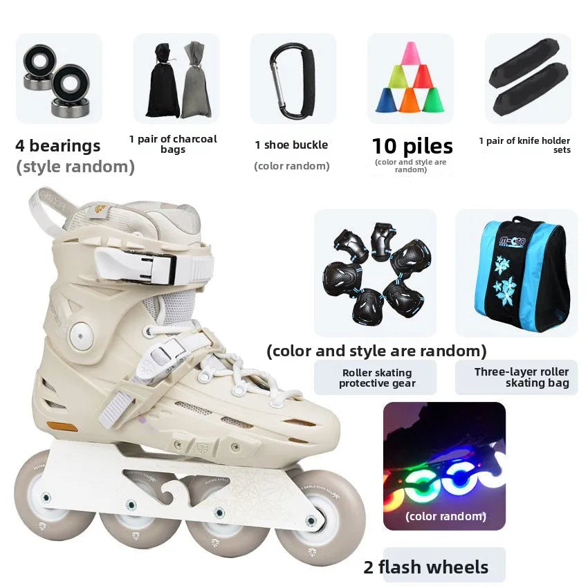 Frozen Fish Flying Eagle Roller Skates F4 College Style - Unisex Beginner Street Skating