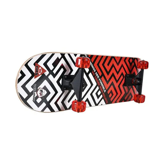 Win.max 31-Inch Double Rocker Maple Skateboard, Lightweight Cruiser Board for Teens & Adults
