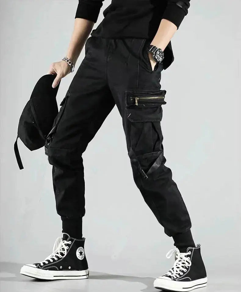 Men's Harajuku Harem Pants with Pockets