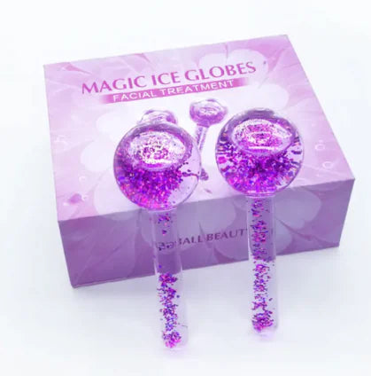 Glitter Ice Facial Massage Balls