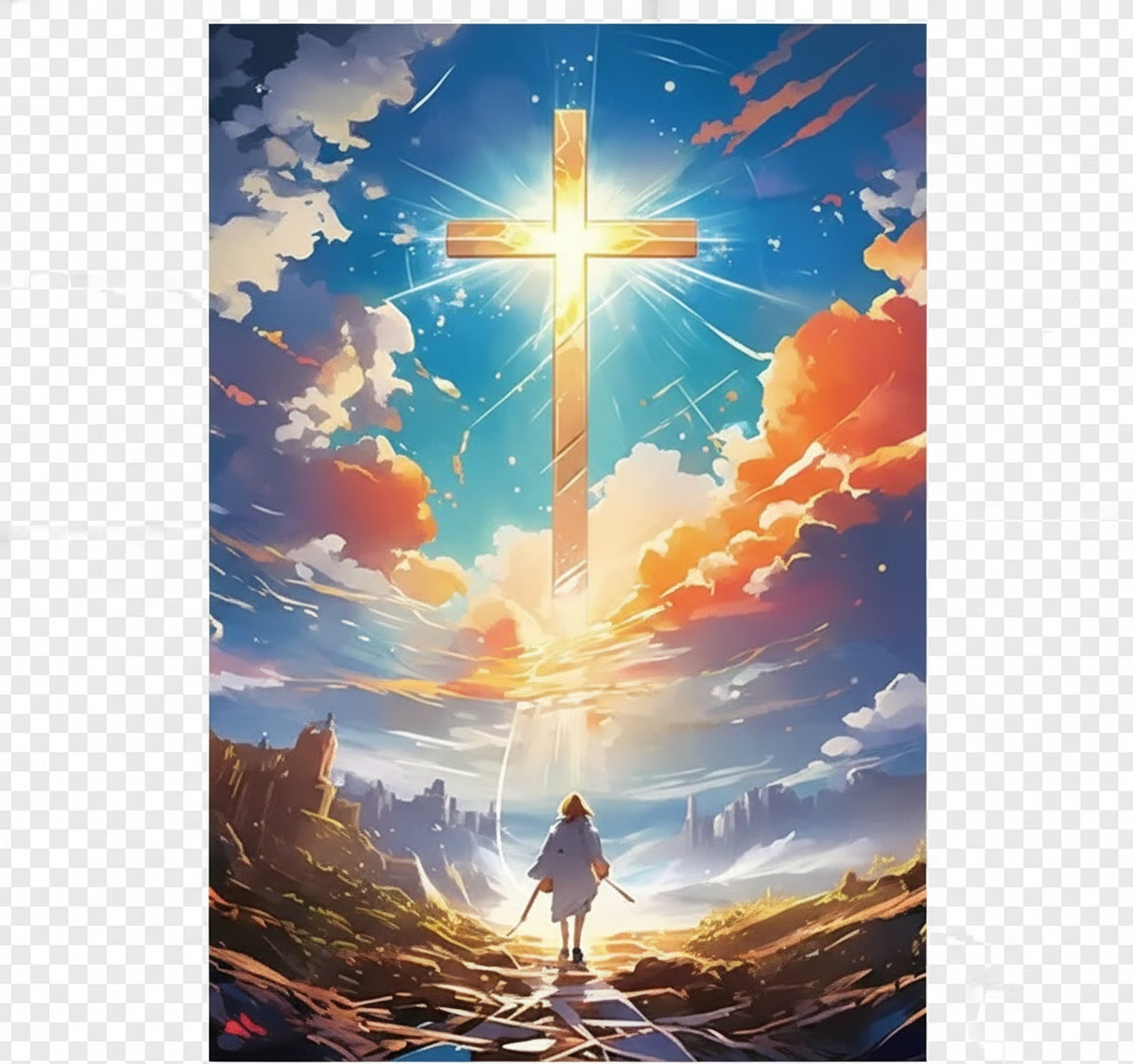 Illuminated Jesus LED Art Decor