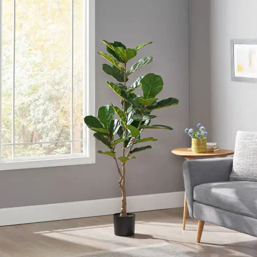 150CM Artificial Violin Leaf Fig Tree