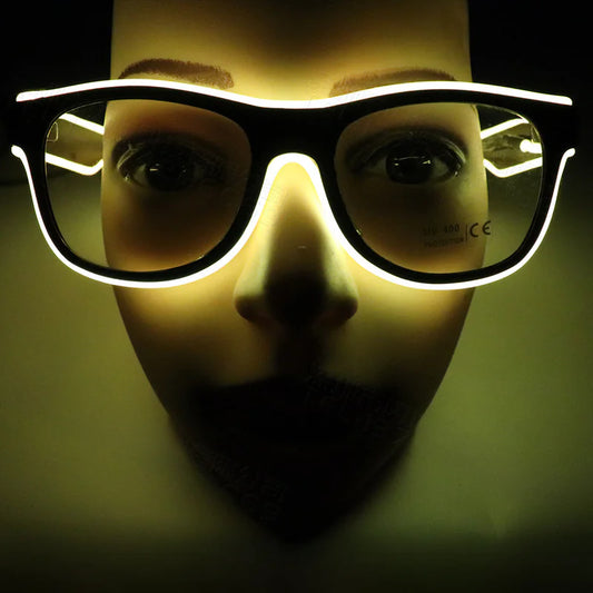LED Neon Glasses for Music Parties and Events