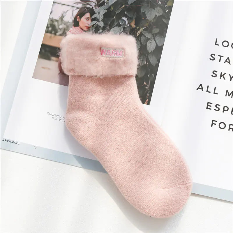 Kids' Cozy Velvet Winter Socks