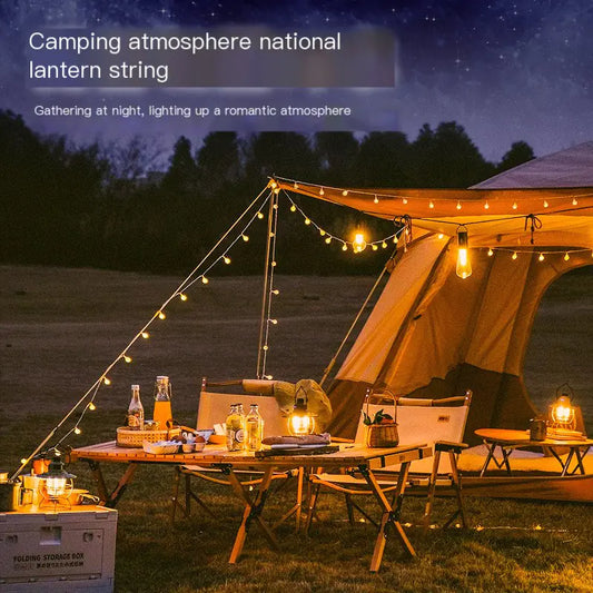 Outdoor Sphere String Lights for Tent Decor