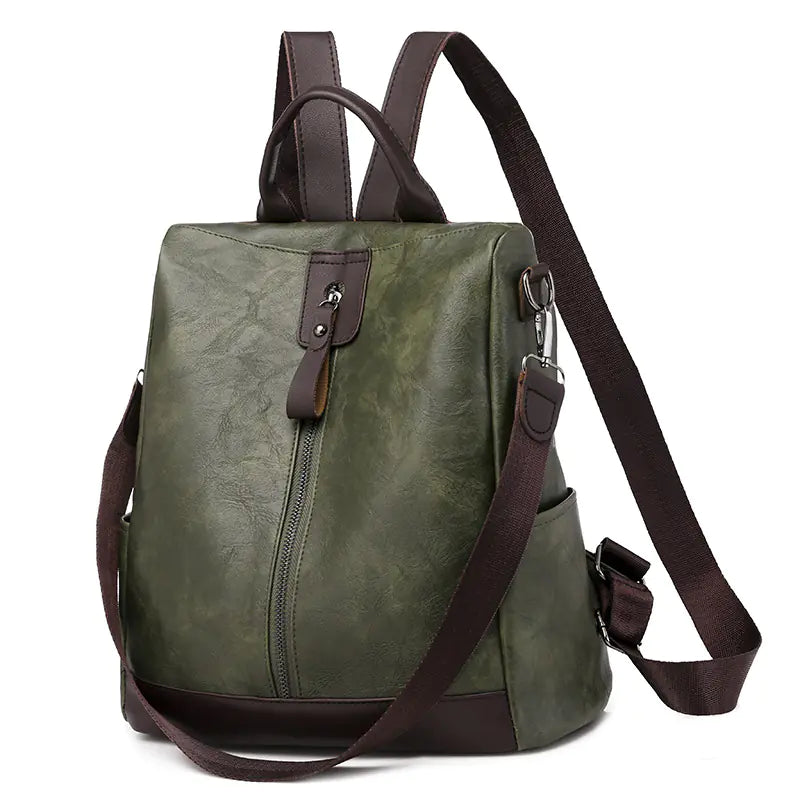 Women's Large Capacity Anti-Theft Backpack (PU Leather)