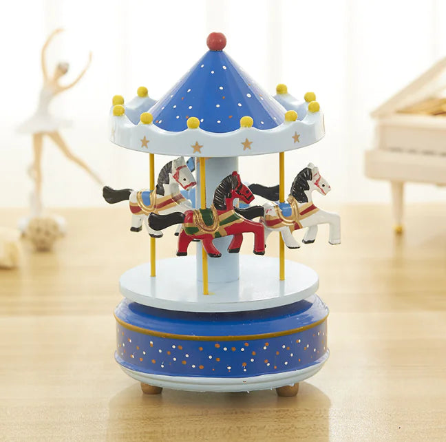Classic Carousel Music Box