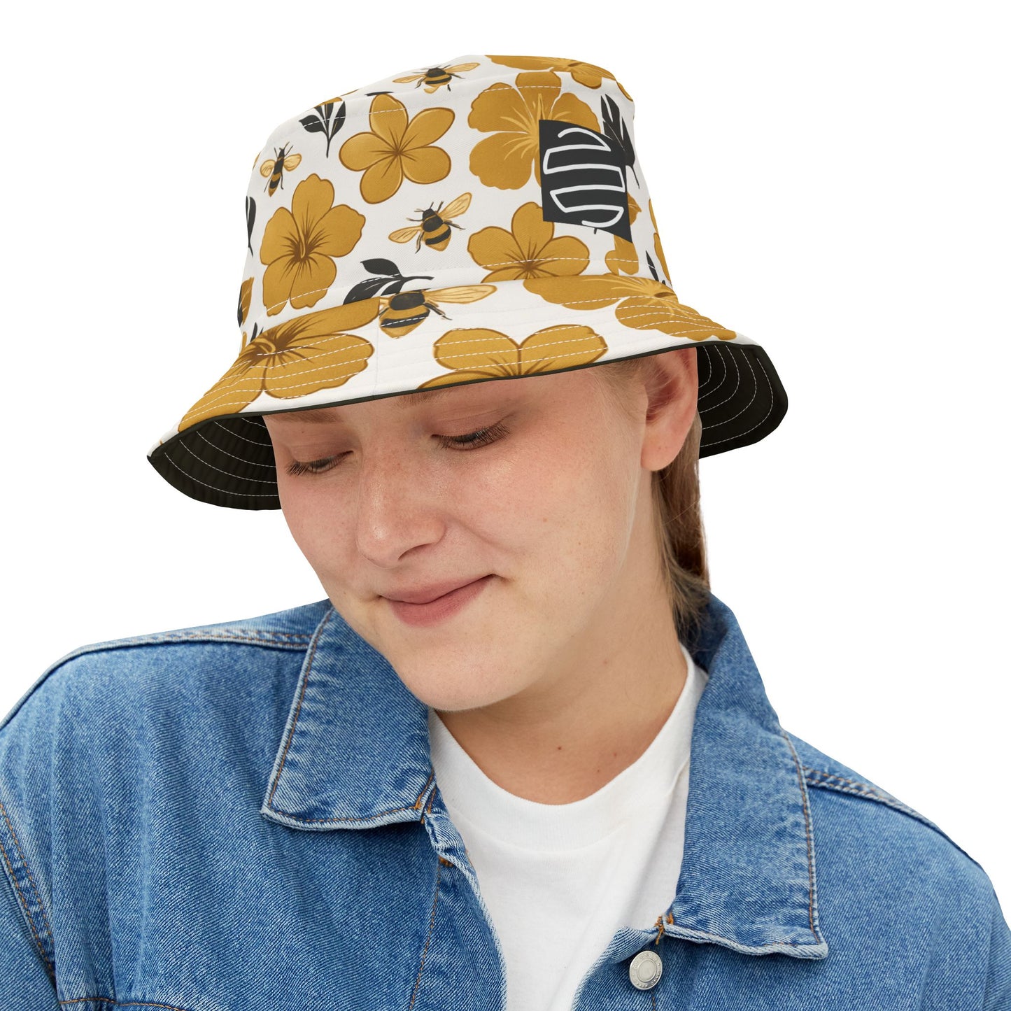 Humbly FloralBee Bucket Hat