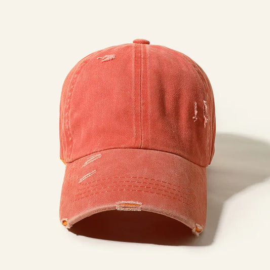 Color Pop Baseball Cap with Cross Detail