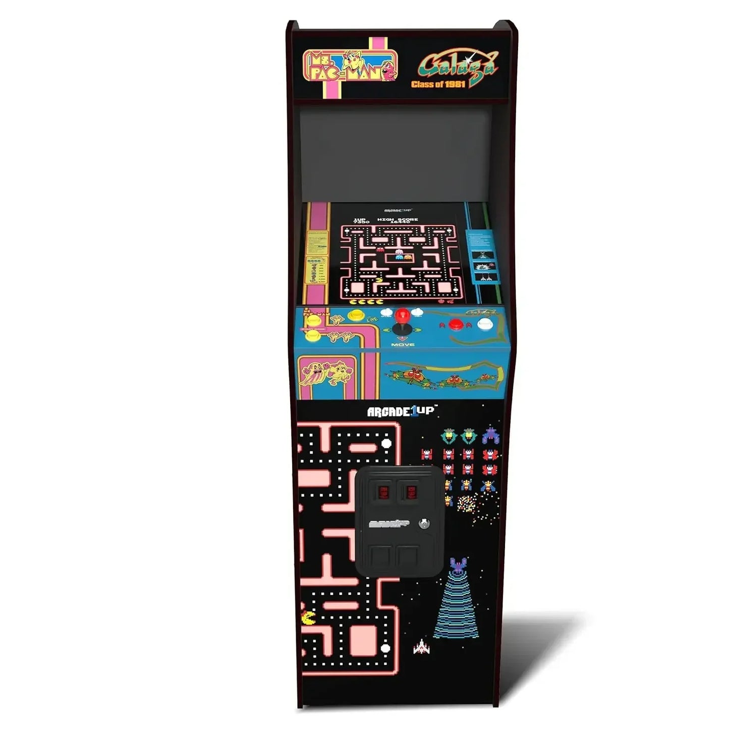 --Class Of 81’ Deluxe Arcade Machine For Home - 5 Feet Tall - 12 Classic Games