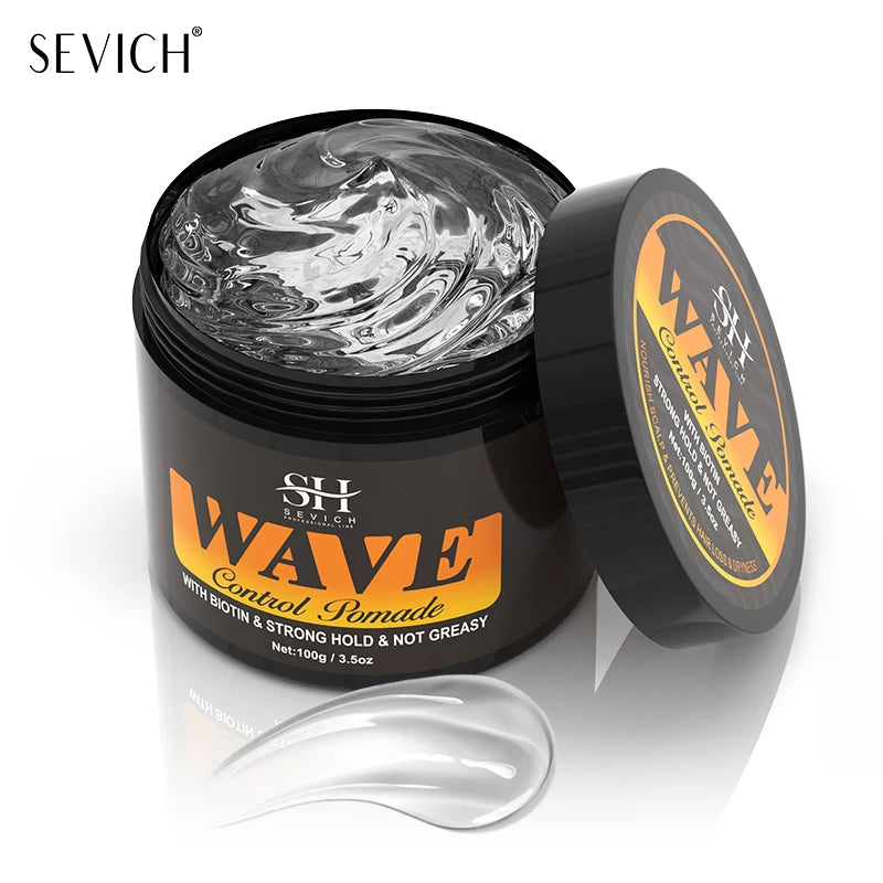 Deep Wave Control Pomade Shampoo Kit