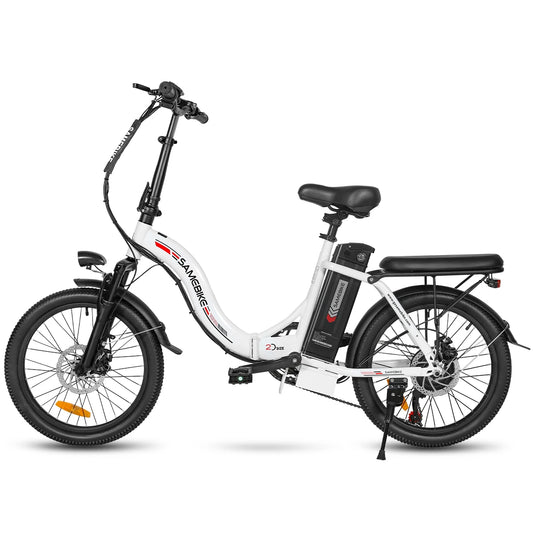 Samebike CY20 Folding Electric City Bike| 36V 12Ah Removable Battery