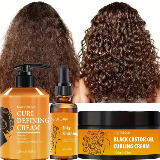 Curl Defining Cream with Argan Oil for Wavy Curls - 280ml
