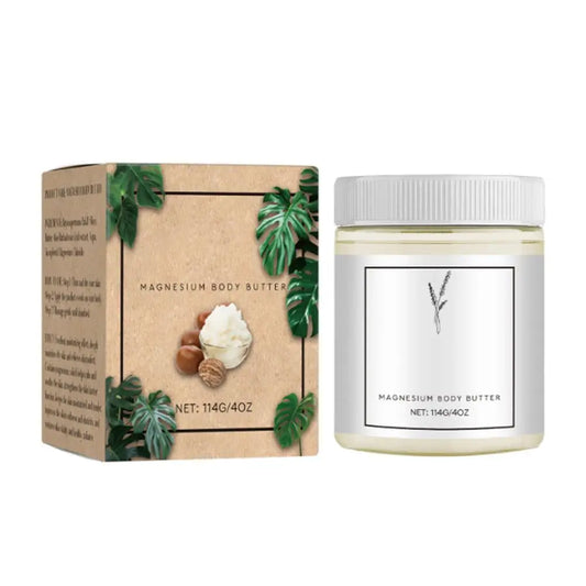 Natural Magnesium Body Butter - Deeply Moisturizes Skin