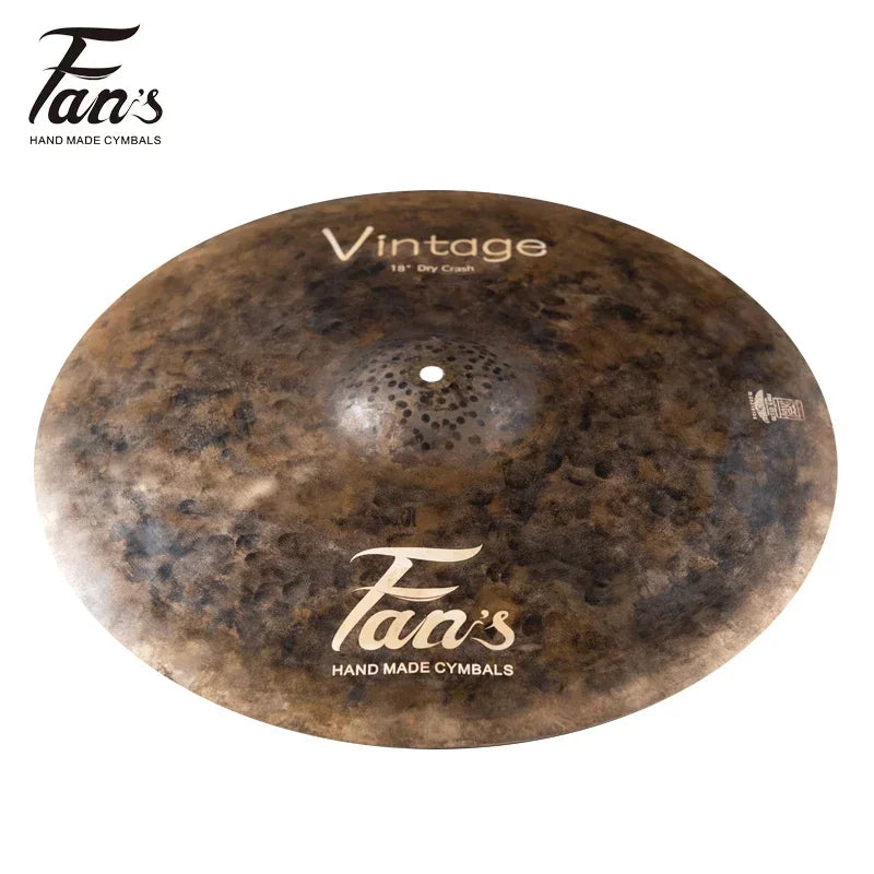 Handmade Professional Instrument B20 Vintage Dry Drum Cymbals Set