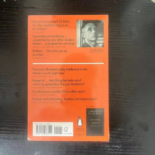 12 Rules for Life:An Antidote To Chaos By Jordan B. Peterson