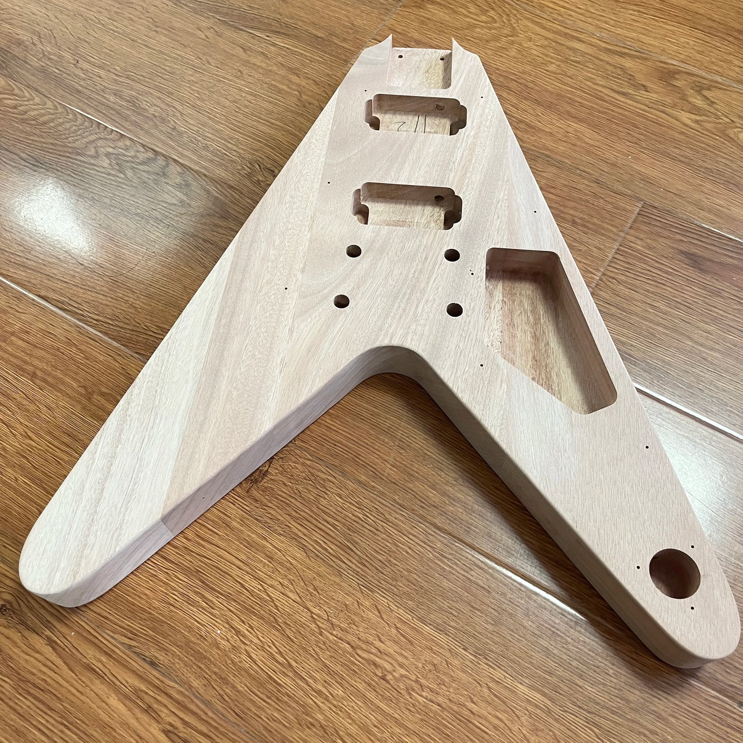 Dimebag Stealth Style DIY Electric Guitar Kit Mahogany Body Rosewood Fret free shipping