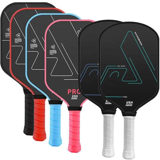 T700 Frosted Surface Carbon Fiber Pickleball Rackets | Lightweight USAPA Approved