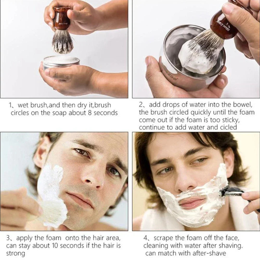 Men's Organic Foam Shaving Soap Bar