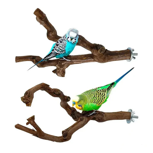 Birds Wild Grape Wood Standing Stick