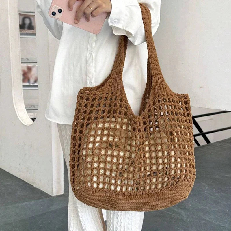 Women's Bohemian Crochet Shoulder Bag