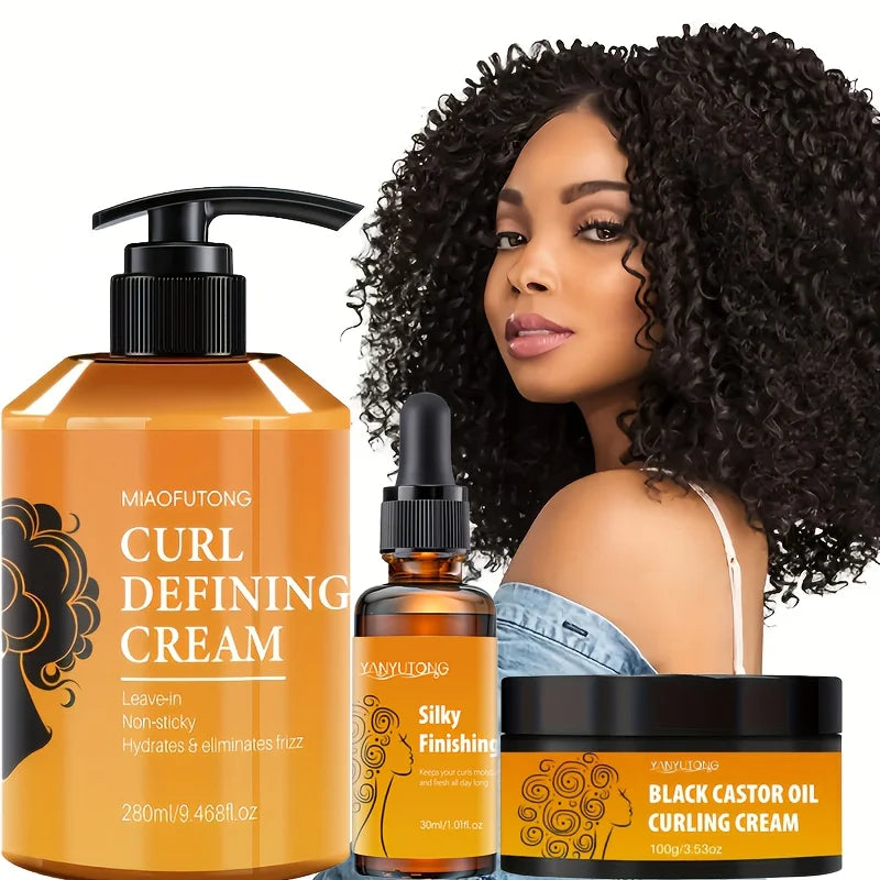 Curl Defining Cream with Argan Oil for Wavy Curls - 280ml