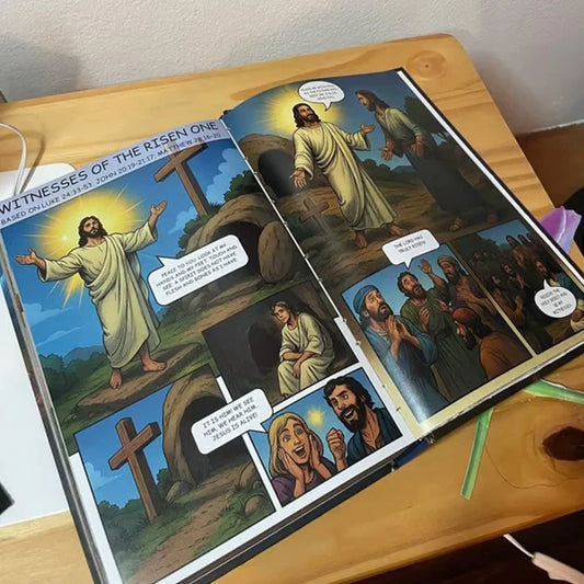 The Easy-To-Read Stories In Comic Bible Book