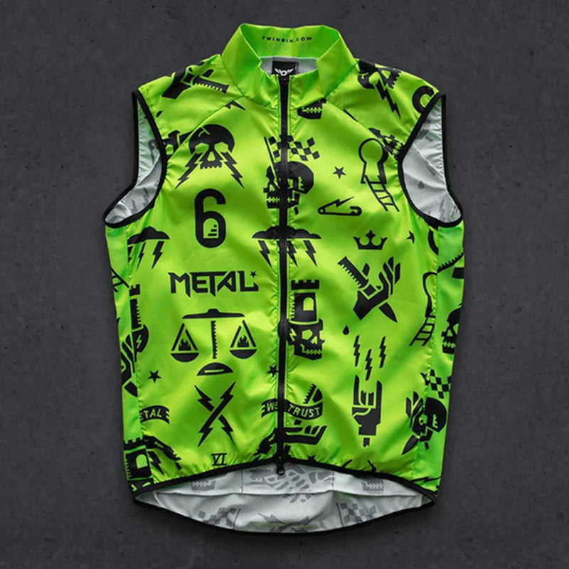 Twin Six Windproof Waterproof Cycling Vest