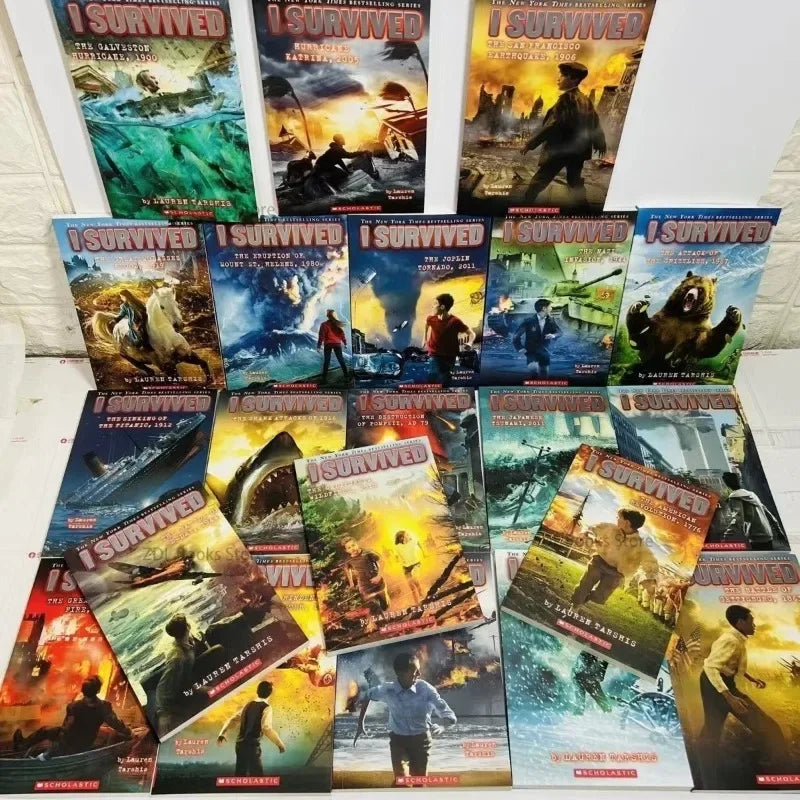 I Survived | History Survival Novel Escape Guide / Children's Science - 22 Books/Set