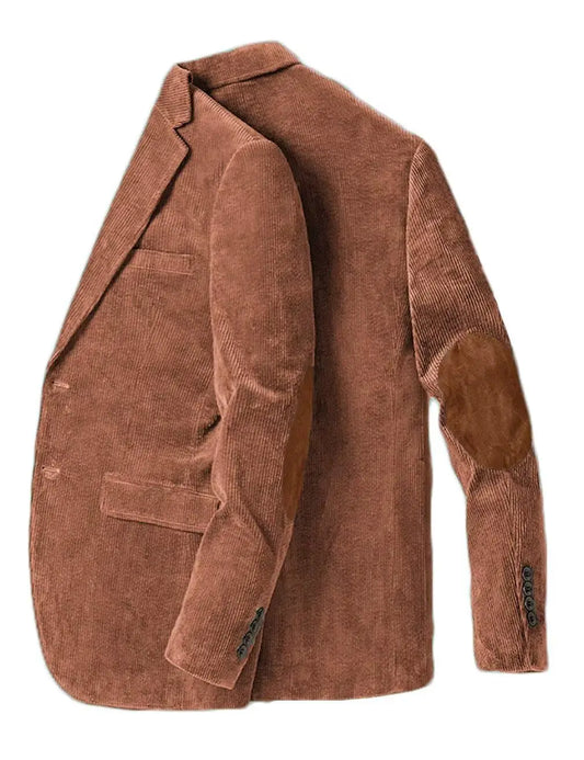 Corduroy Business Blazer Men Spring Autumn Vintage Mens Jackets Cotton Casual Slim Fit Suit Male Size XS-7XL Blazer Homme
