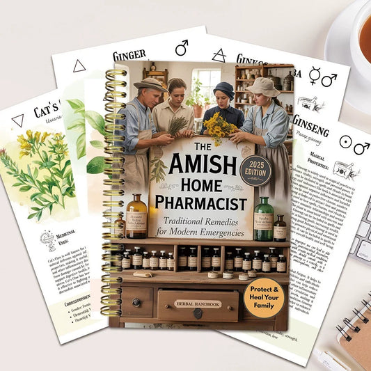 The Amish Home Pharmacist Tradtional Remedies For Modern Emergencies Herbal Handbook