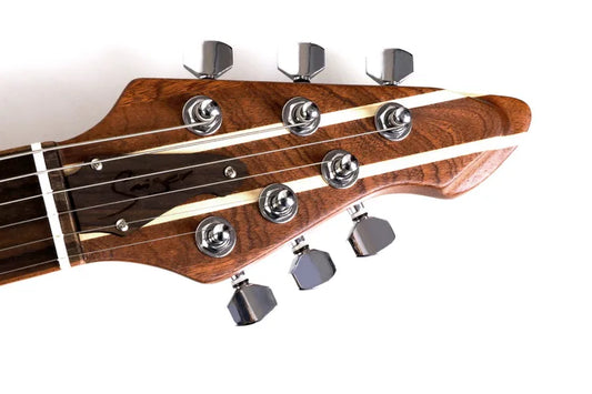 Solid Mahogany Wood 24 Fret Neck Through Body, ST Style Electric Guitar