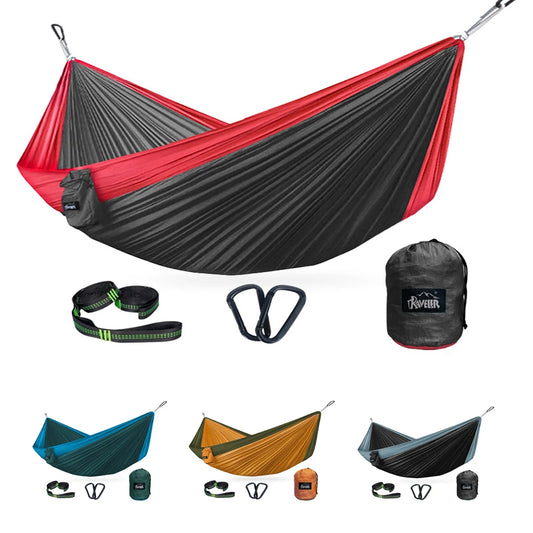 Portable Camping Parachute Cloth Hammocks - 300x200cm