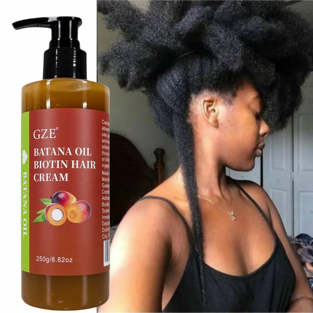 GZE Batana Oil Biotin Hair Cream