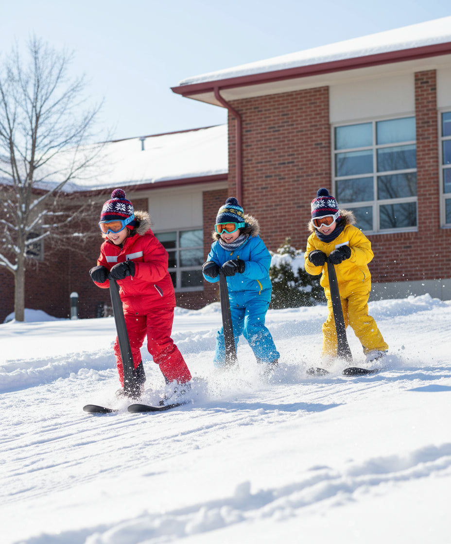 Superio Dual Kids Snow Scooter