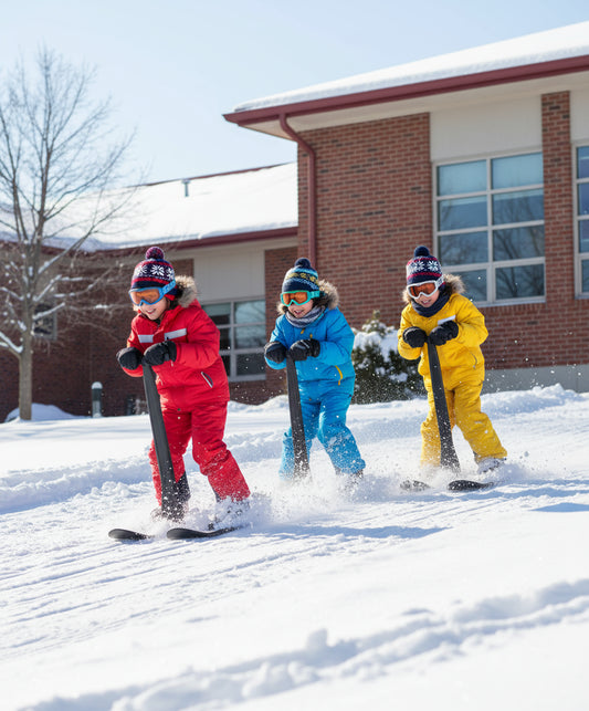 Superio Dual Kids Snow Scooter
