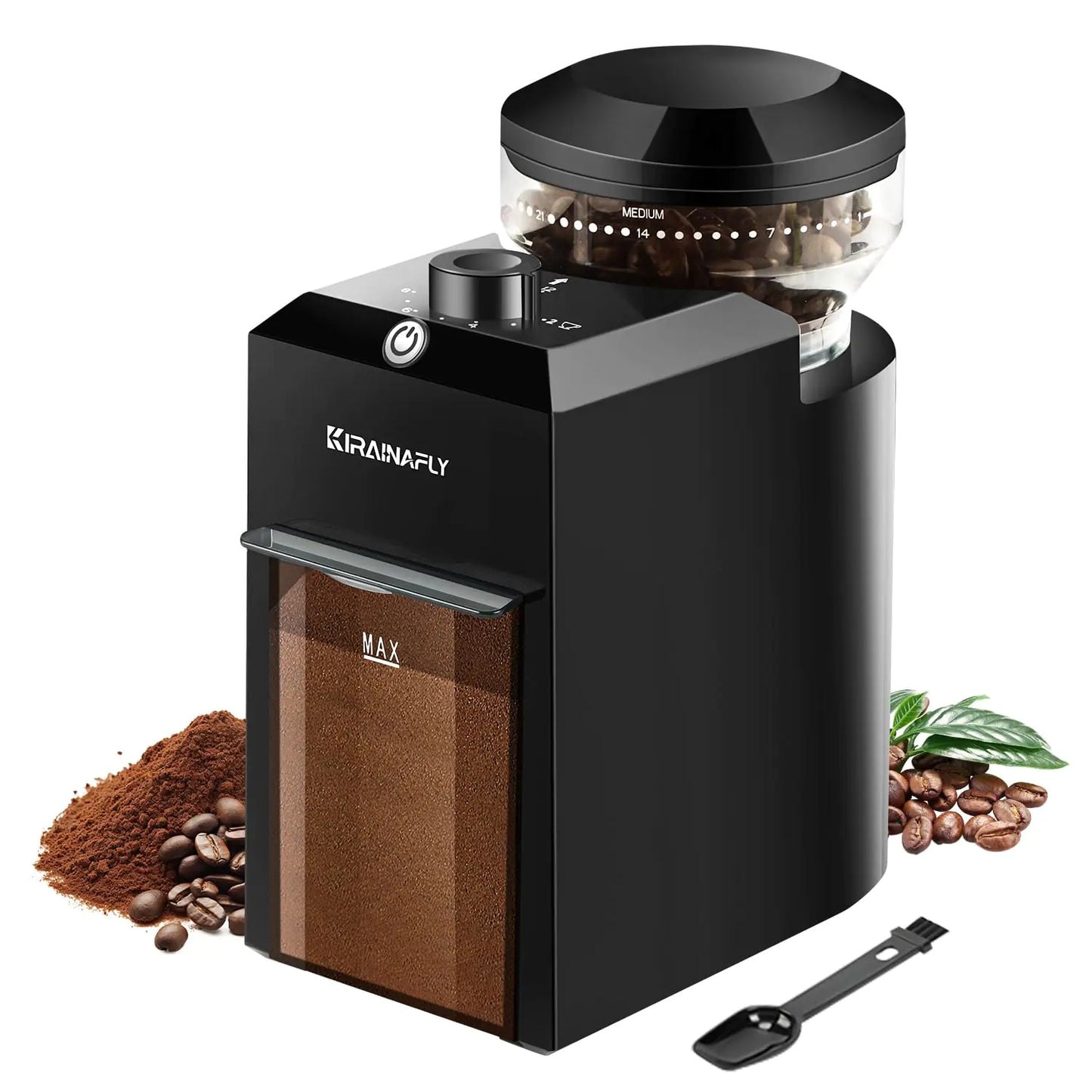 PRECISE28 Electric Burr Coffee Grinder