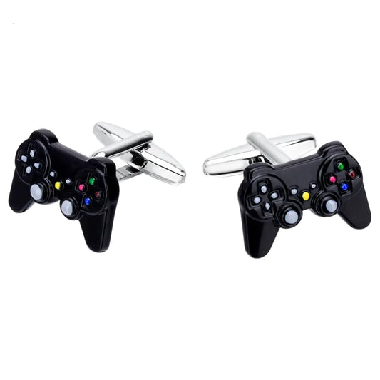 Savoyshi Men's Game Controller Cufflinks for Shirts