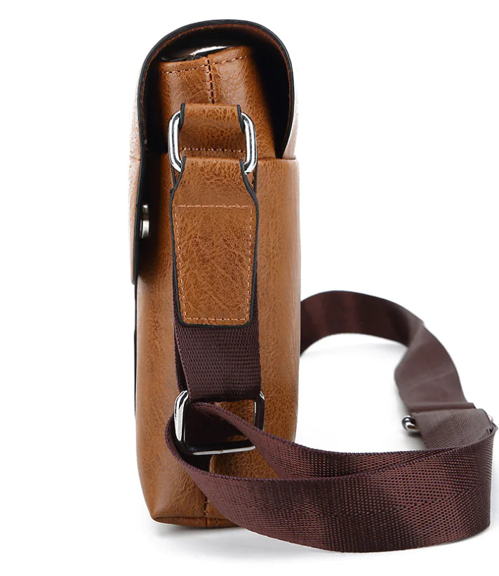 PU Leather Horizontal Casual Bag