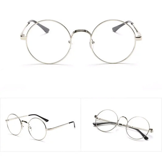 Retro Round Frame Glasses