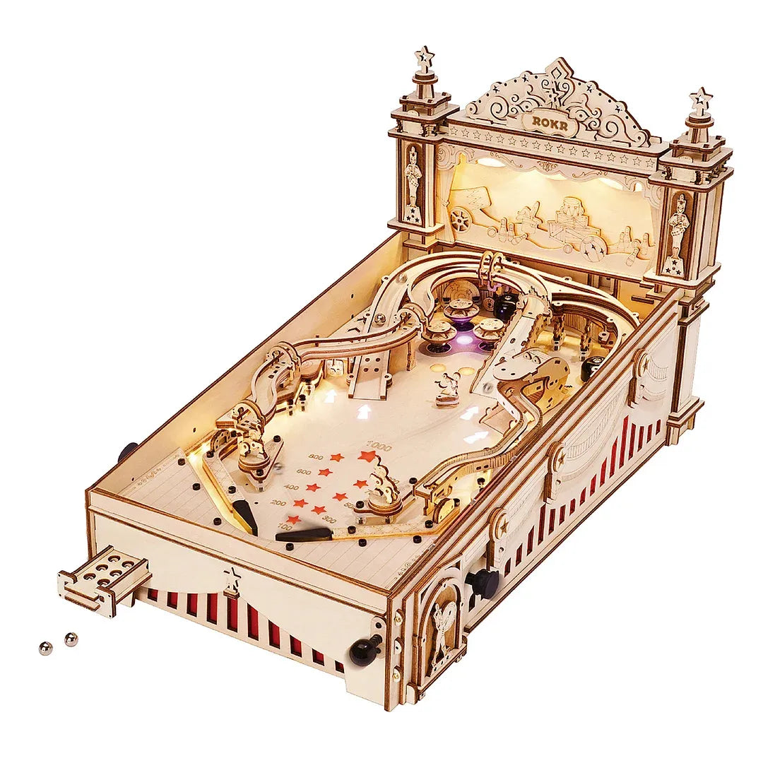 Robotime Classic DIY Pinball Kit EG01