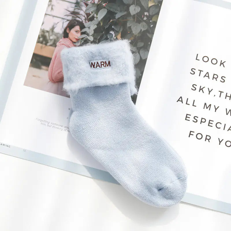 Kids' Cozy Velvet Winter Socks