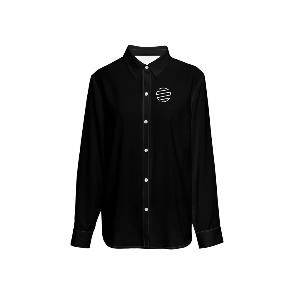 ORIGINAL ERA Women's "PINK MOON" Classic Long Sleeve Button-Up Shirt