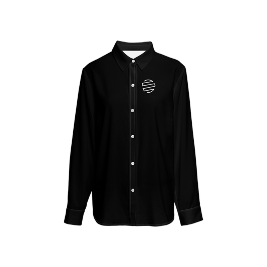 ORIGINAL ERA Women's "PINK MOON" Classic Long Sleeve Button-Up Shirt