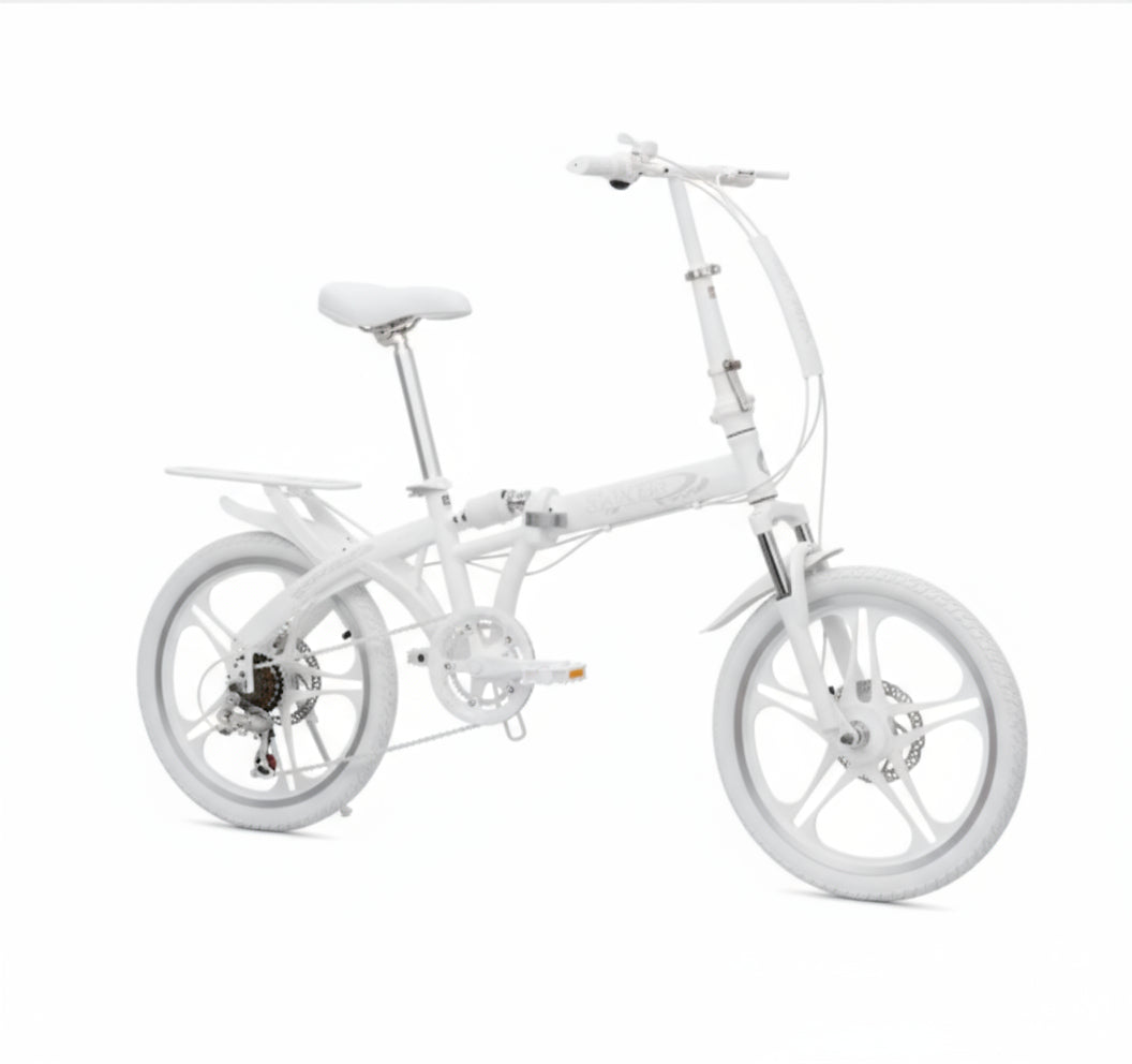20" Foldable Bicycle with Double Disc Brakes (One Unit)