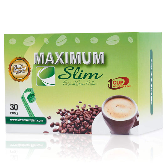 Maximum Slim Instant Coffee 30 Count (Pack of 1)