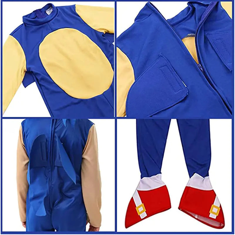 Sonic Play Gear for Kids - Cosplay Suit