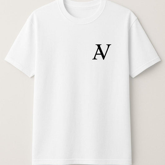 Unisex Round Neck Summer Loose T-shirt